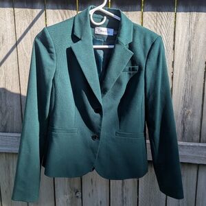 Calvin Klein Women's Green Blazer